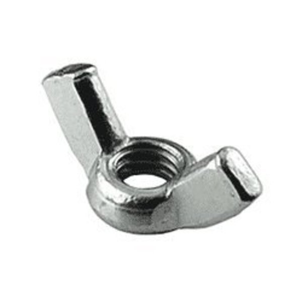 Wing Nut, #10-24, Steel, Zinc Plated, 0.47 in Ht, 0.91 in Max Wing Span, 5000 PK, Newport Fasteners, Mfr#: 559157-BR-5000